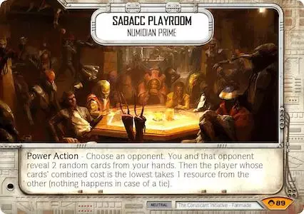 Sabacc Playroom