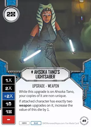 Ahsoka Tano's Lightsaber