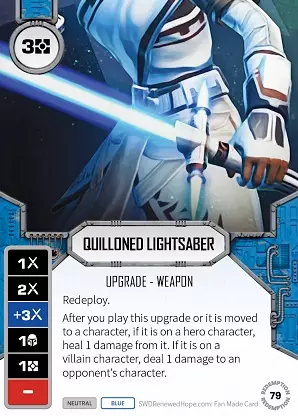 Quilloned Lightsaber