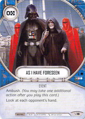 As I Have Foreseen