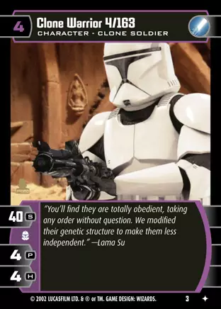 Clone Warrior 4/163 (Promo)