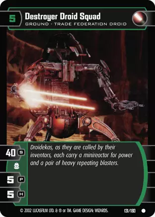 Destroyer Droid Squad