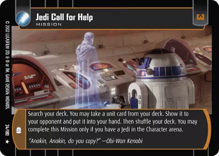 Jedi Call for Help