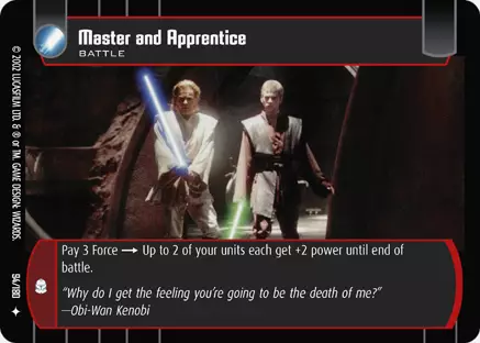 Master and Apprentice