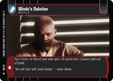 Windu's Solution