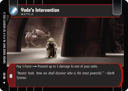 Yoda's Intervention