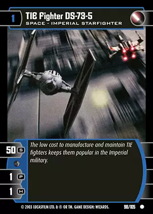 TIE Fighter DS-73-5