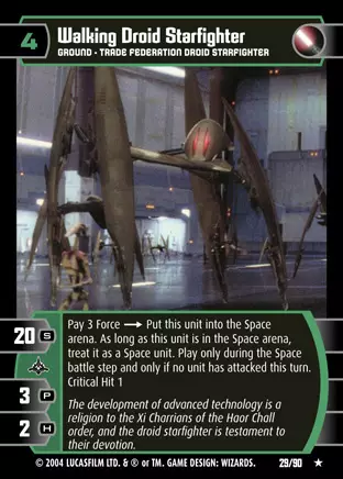 Walking Droid Starfighter