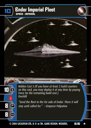 Endor Imperial Fleet