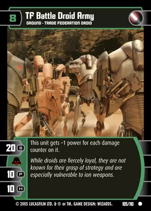 TF Battle Droid Army