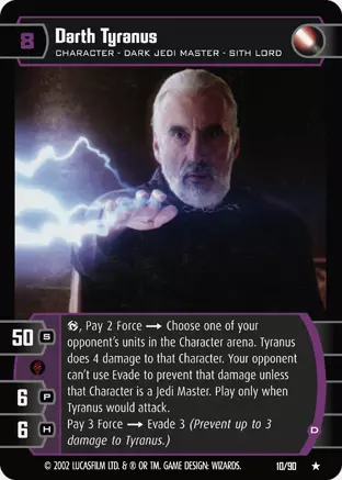 Darth Tyranus (D)