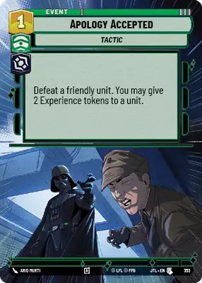 Apology Accepted HyperSpace