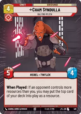 Cham Syndulla HyperSpace