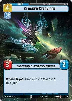 Cloaked StarViper HyperSpace