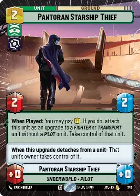 Pantoran Starship Thief HyperSpace
