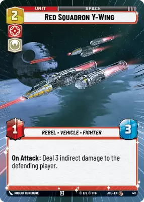 Red Squadron Y-Wing HyperSpace