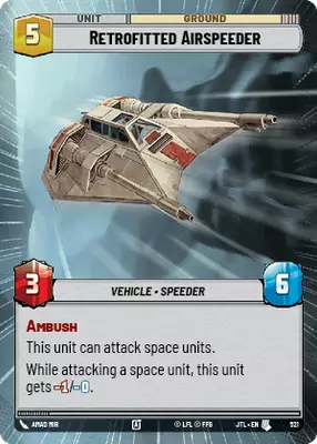 Retrofitted Airspeeder HyperSpace