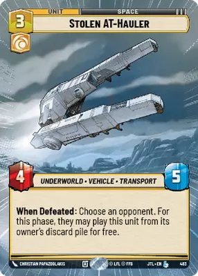 Stolen AT-Hauler HyperSpace