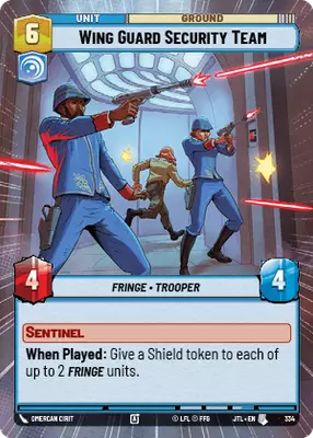 Wing Guard Security Team HyperSpace