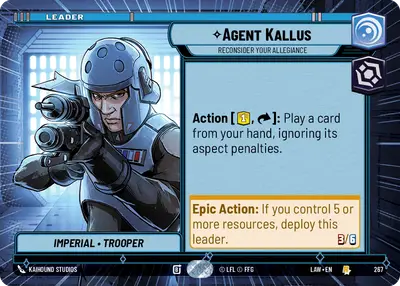 Agent Kallus HyperSpace