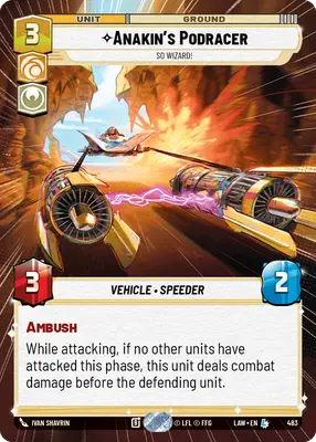 Anakin's Podracer HyperSpace