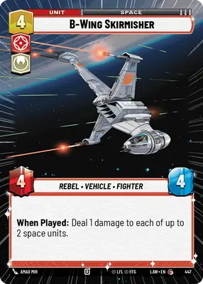 B-Wing Skirmisher HyperSpace