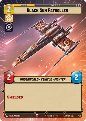 Black Sun Patroller HyperSpace