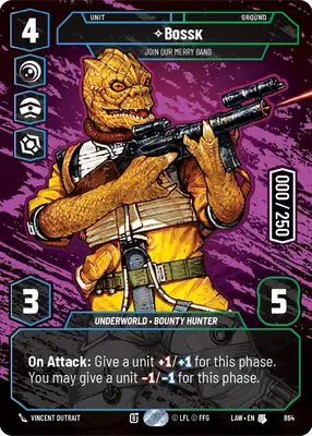 Bossk Serialized Prestige