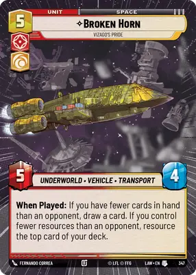 Broken Horn HyperSpace