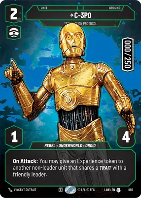 C-3PO Serialized Prestige