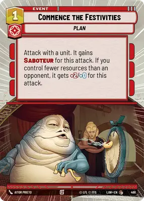 Commence the Festivities HyperSpace