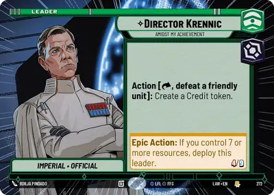 Director Krennic HyperSpace