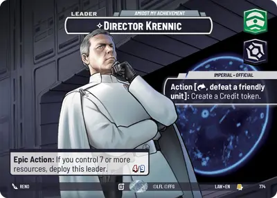 Director Krennic ShowCase