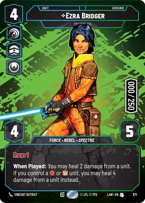 Ezra Bridger Serialized Prestige