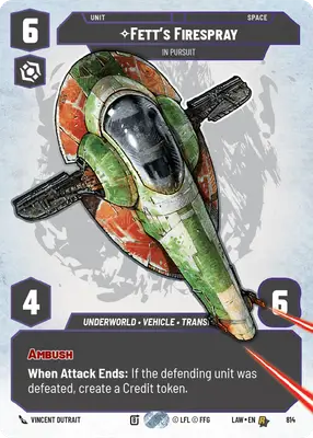 Fett's Firespray Standard Prestige
