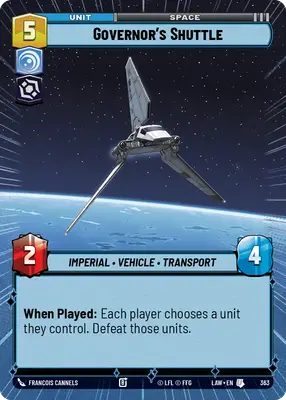 Governor's Shuttle HyperSpace