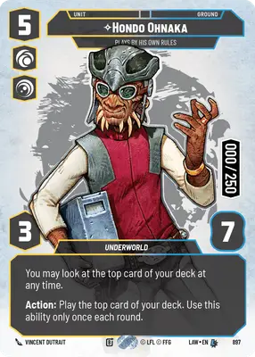 Hondo Ohnaka Serialized Prestige