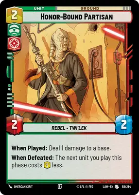 Honor-Bound Partisan