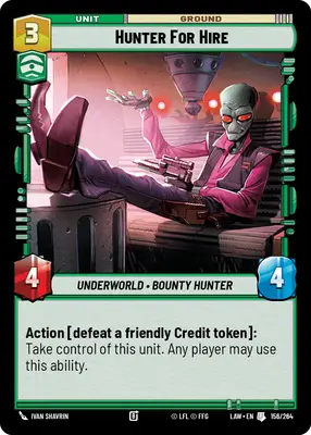Hunter For Hire