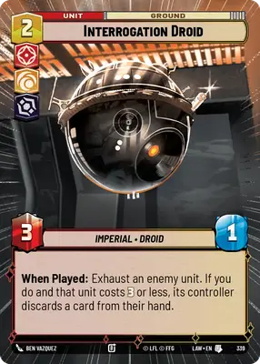 Interrogation Droid HyperSpace