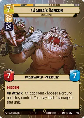 Jabba's Rancor HyperSpace