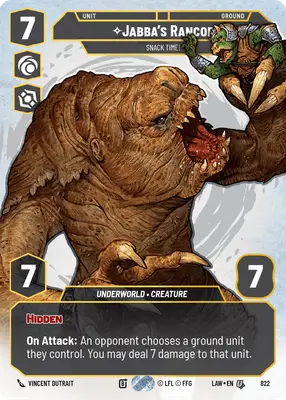 Jabba's Rancor Standard Prestige