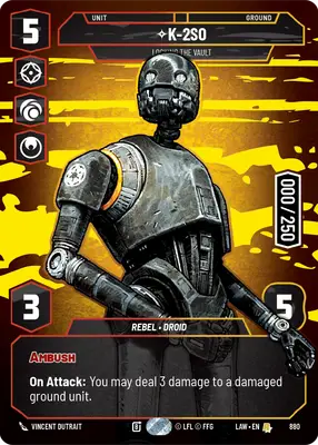 K-2SO Serialized Prestige