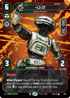 L3-37 Serialized Prestige