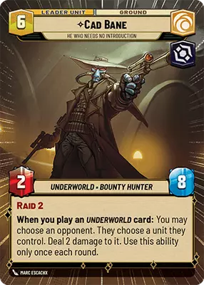 Cad Bane HyperSpace