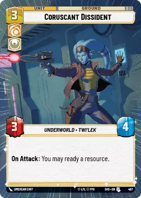 Coruscant Dissident HyperSpace