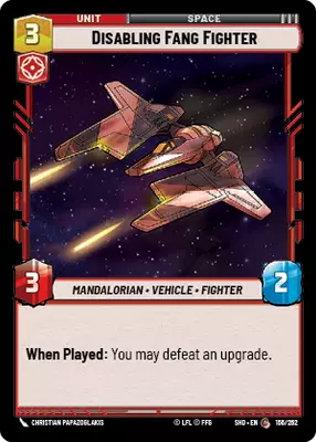 Disabling Fang Fighter Standard Prestige