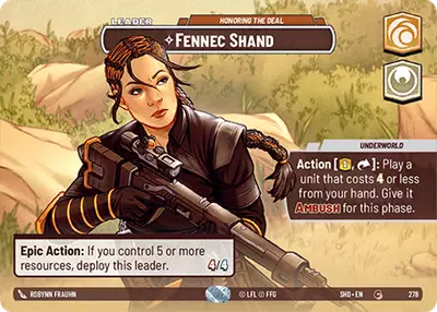 Fennec Shand ShowCase