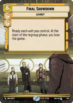 Final Showdown HyperSpace
