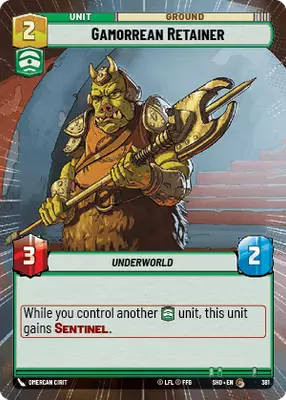 Gamorrean Retainer HyperSpace